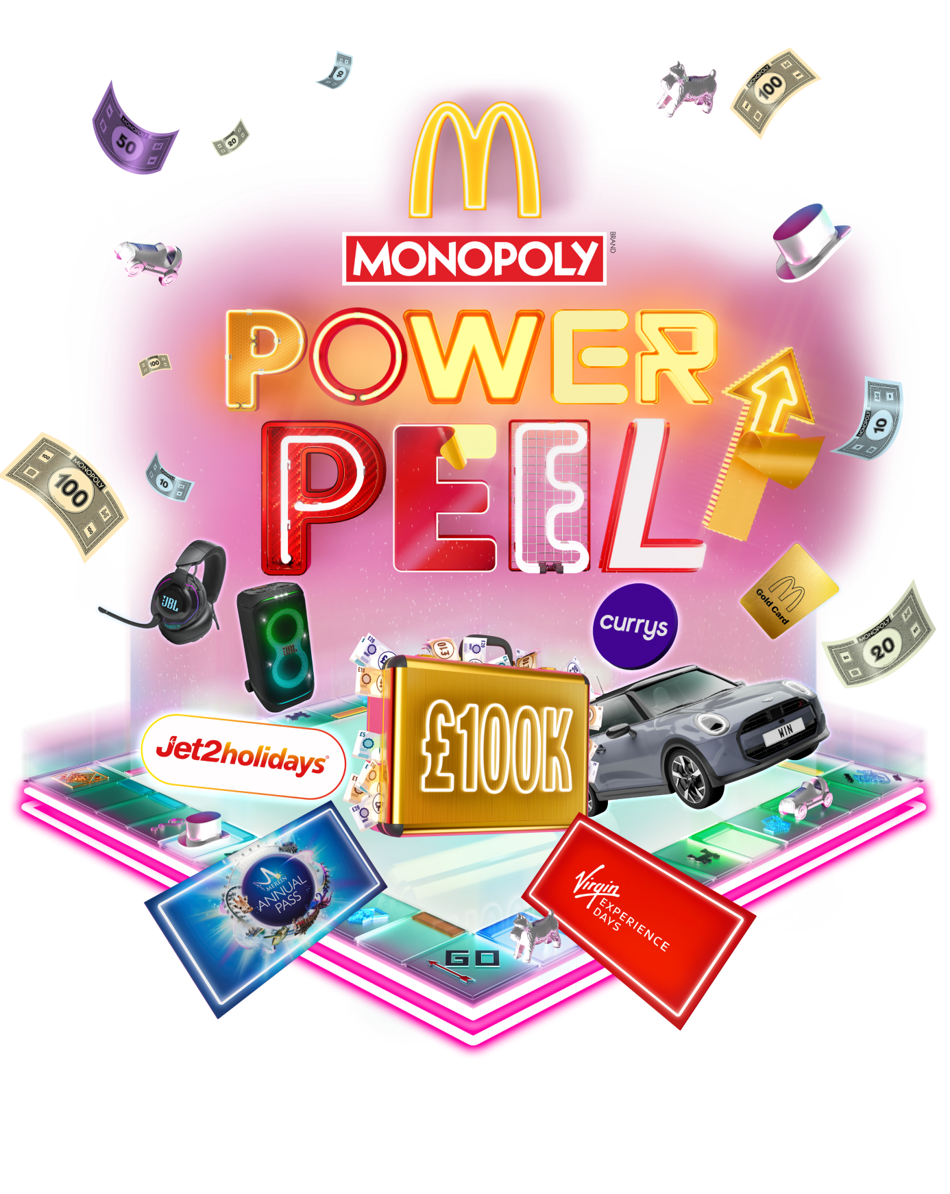 The Power Peel Logo